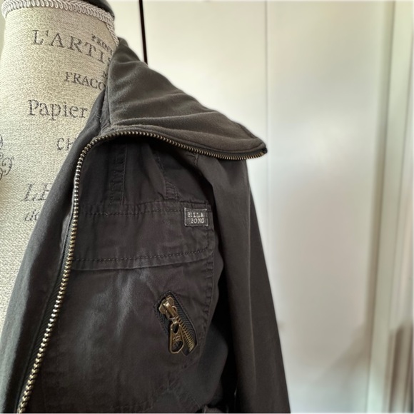 Billabong Charcoal Utility Jacket - Picture 5 of 13